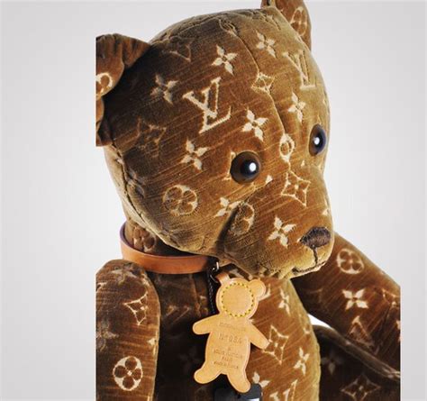 Louis Vuitton stuffed animal bag